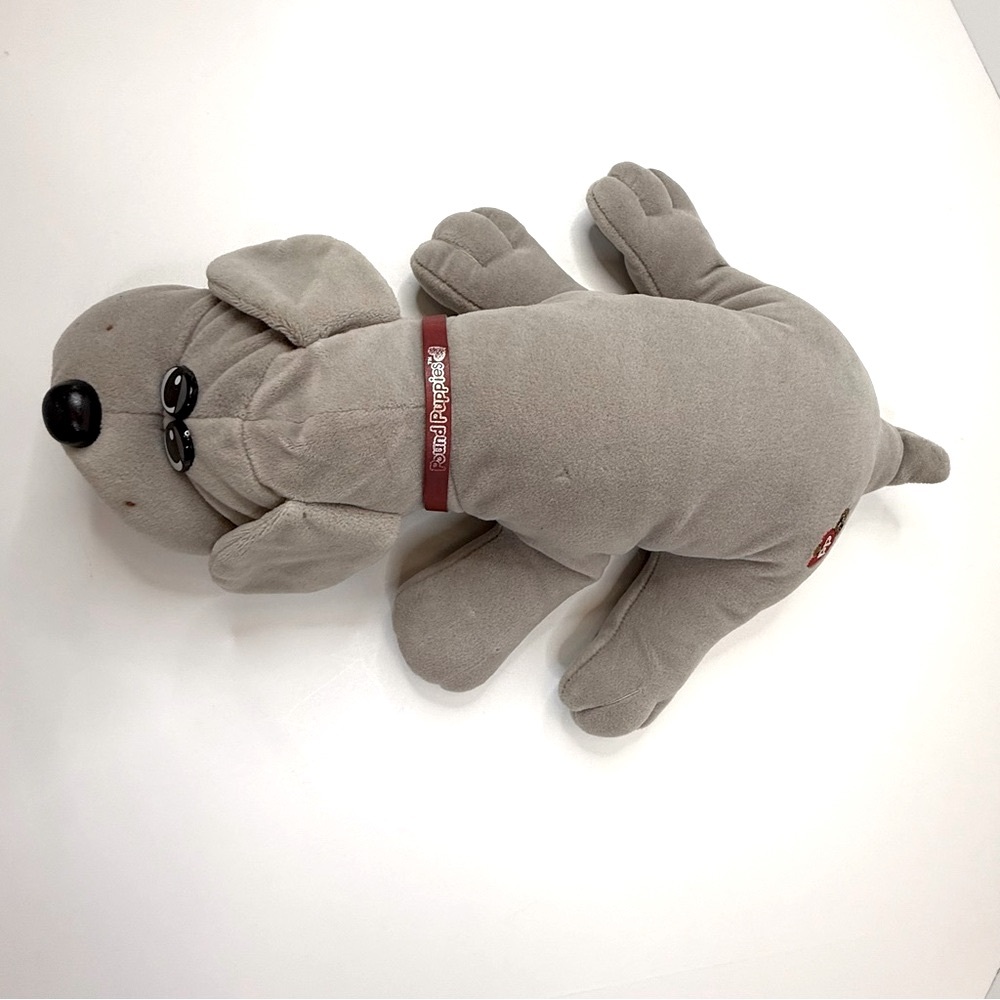 18” Pound Puppy Gray Stuffed Plushy 1985 Vintage - Picture 11 of 11